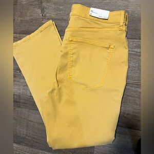 Warp + Weft Sunlit Yellow Jeans